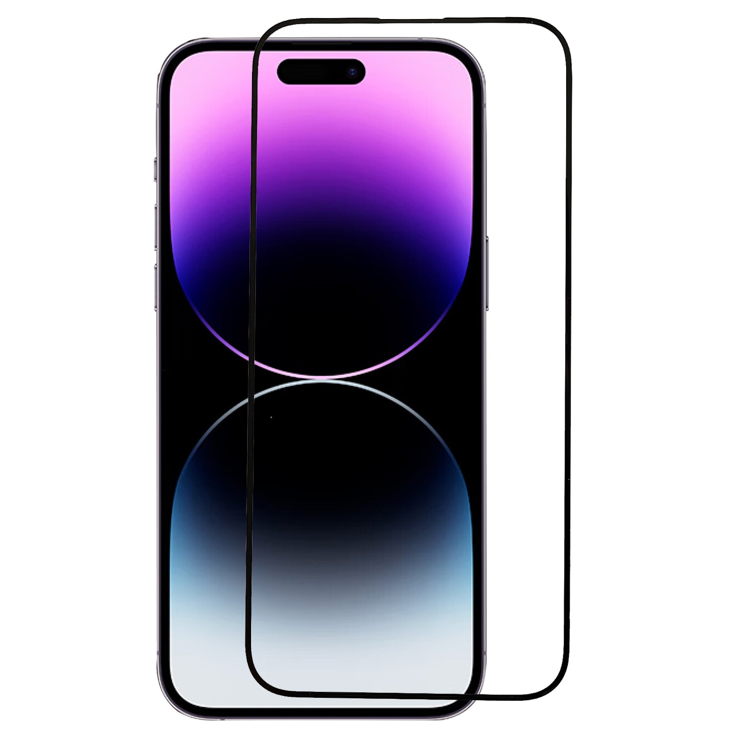 RURIHAI For iPhone 14 Pro 0.26mm AGC Glass Screen Protector 3D Carbon Fiber Edge Ultra Clear Full Glue Screen Film RURIHAI For iPhone 14 Pro 0.26mm AGC Glass Screen Protector 3D Carbon Fiber Edge Ultra Clear Full Glue Screen Film